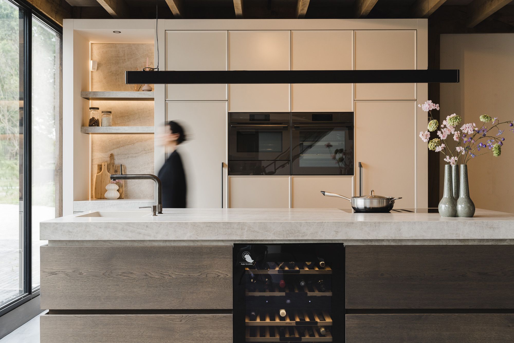 Keuken in showroom