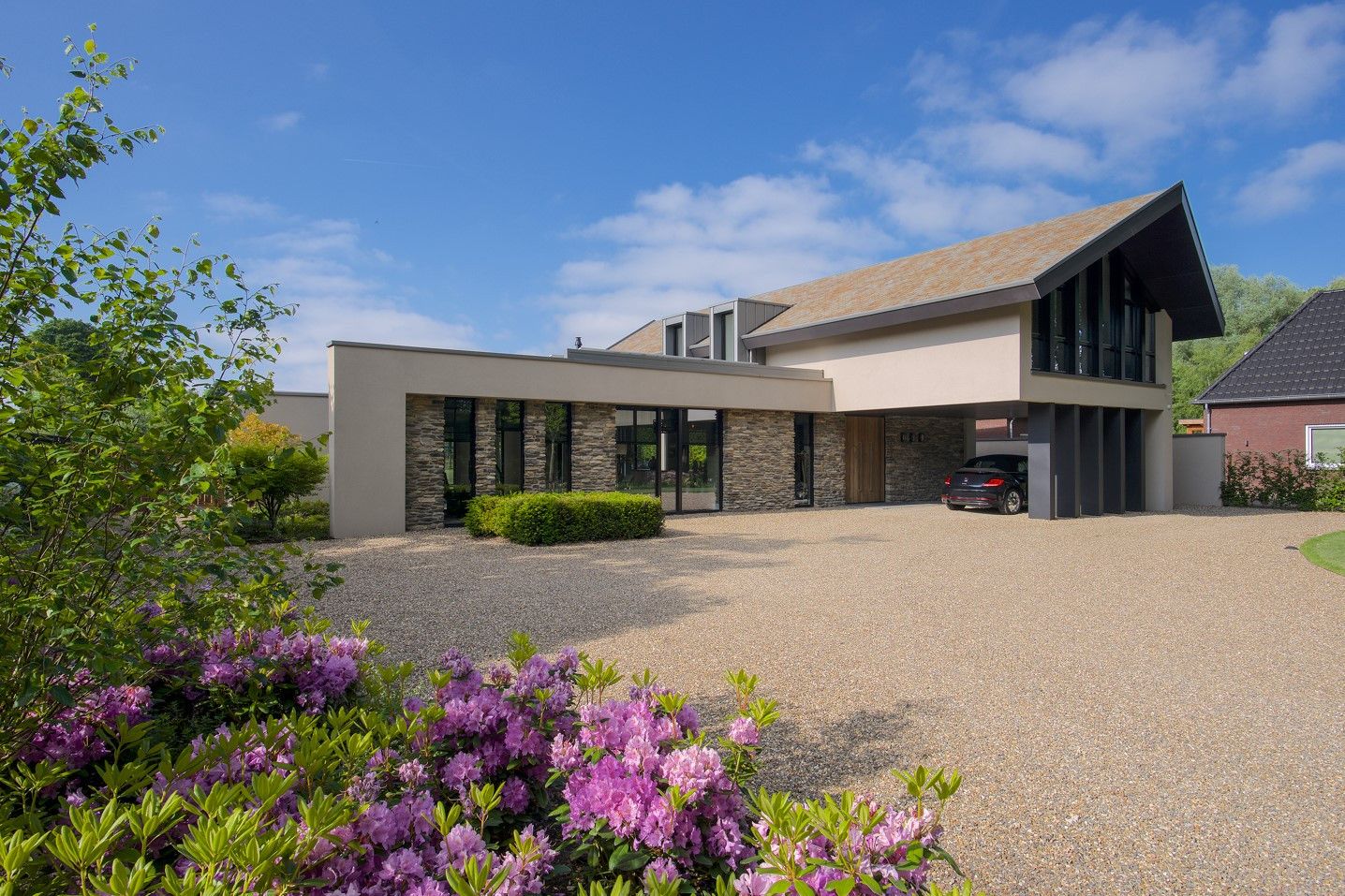 Huis waar een project staat